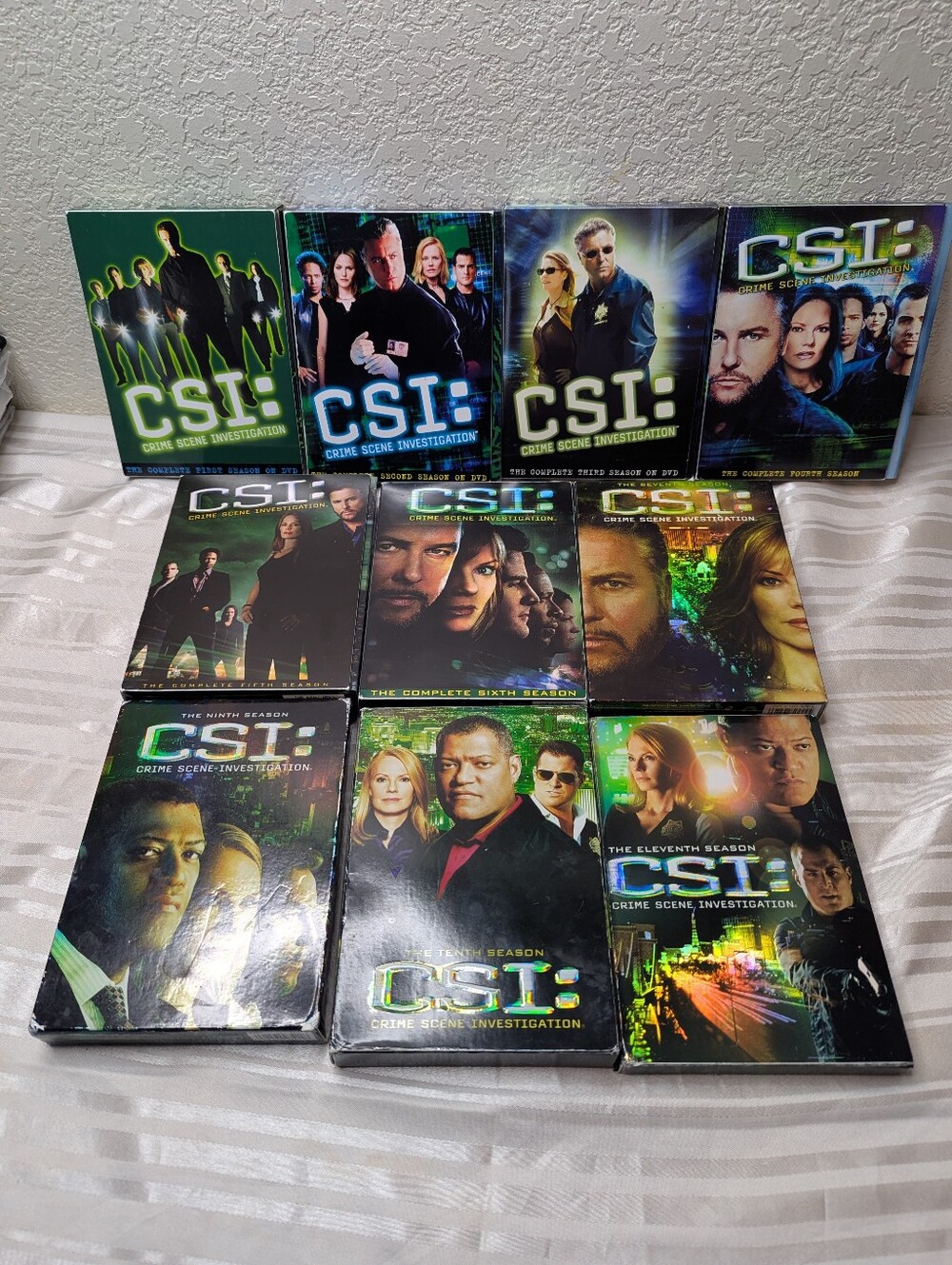 CSI: Crime Scene Investigation The Complete Series Seasons 1 -7, and 9-11 DVDs